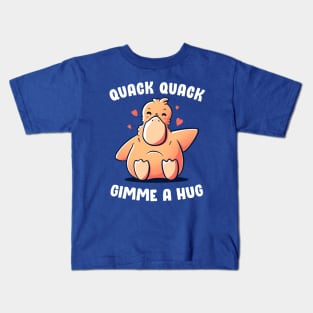 Gimme A Hug Funny Cute Gift Kids T-Shirt